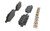 Brembo OE 17-21 Tesla Model 3/2021 Model Y Brake Pad - Rear - P09027 Photo - Close Up