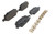 Brembo OE 17-21 Tesla Model 3/2021 Model Y Brake Pad - Rear - P09027 Photo - Close Up