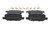 Brembo OE 17-21 Tesla Model 3/2021 Model Y Brake Pad - Rear - P09027 Photo - Close Up