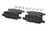 Brembo OE 17-21 Tesla Model 3/2021 Model Y Brake Pad - Rear - P09027 Photo - Close Up