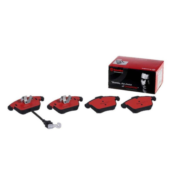 Brembo 17-18 Volkswagen Passat/Tiguan/ Audi Q3/Q3 Quattro Front NAO Brake Pad - P85112N Photo - Primary