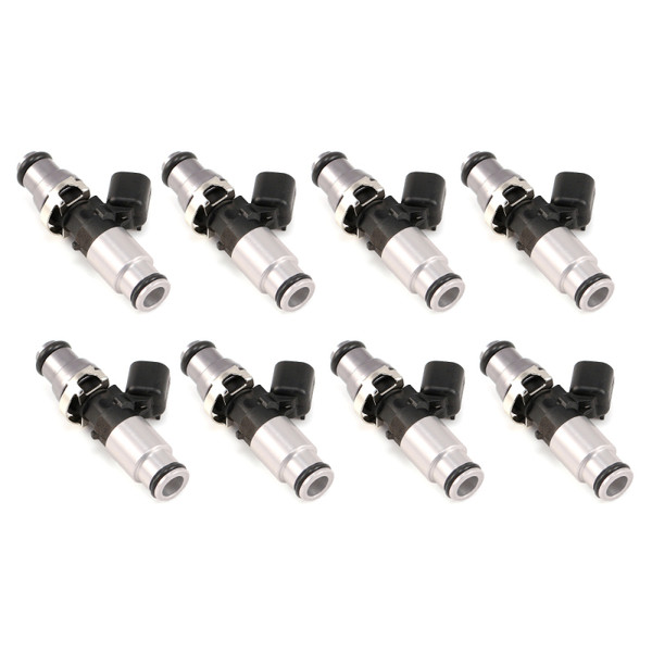 Injector Dynamics 1750-XDS - 60mm Length - 14mm Grey Top - Silver Bottom Adapt (Set of 8) - 1750.60.14.14B.8 User 1