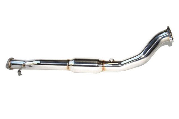 Invidia 08-15 Mitsubishi Evolution X High Flow Cat Downpipe & Test Pipe (One Piece) - HS09MEXDPC Photo - Primary