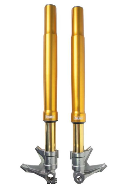 Ohlins 23-25 Harley-Davidson American V-Twin 48mm Gold Front Fork - FGRT 308 Photo - Primary