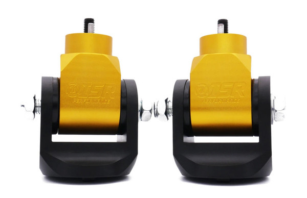 ISR Performance Billet Engine Mount Set with Poly Bushings - Nissan 370Z/G37 Z34 - IS-EMK-Z34-P Photo - Primary