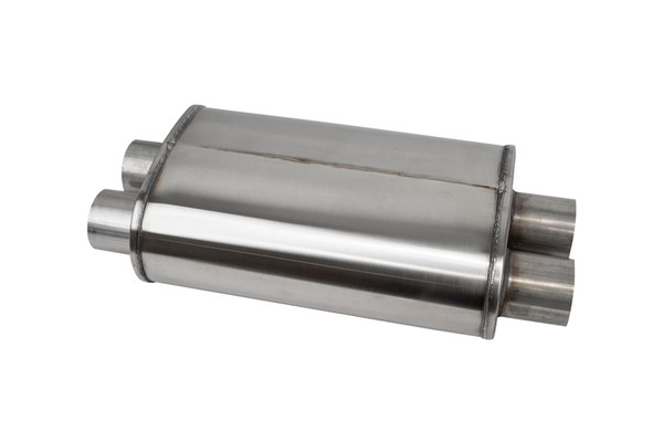 Corsa PRO-Series Tuned 304SS Muffler 3.0in Dual Inlet/Outlet - 22.25in OAL - CPX3030 Photo - Primary