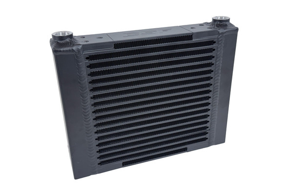 CSF Universal Large Single-Pass Oil Cooler - M22 x 1.5 - 12in L x 9.33in H x 2.16in W - 8371 Photo - Primary