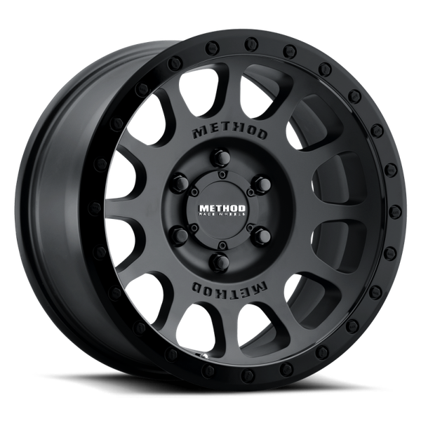 Method MR305 NV 18x9 18mm Offset 8x170 130.81mm CB Matte Black/Gloss Black Lip Wheel - MR305890871018 Photo - Primary