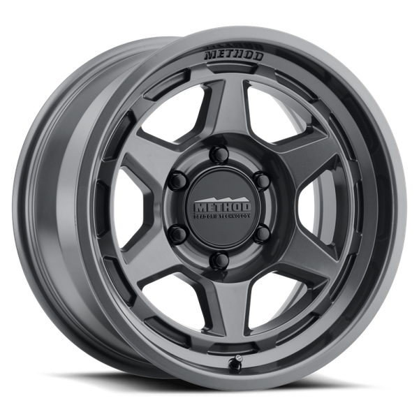 Method MR708 Bead Grip 17x8.5 0mm Offset 6x5.5 106.25mm Centerbore - Gloss Titanium - MR70878560800 Photo - Primary