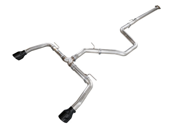 AWE Tuning 22-26 Hyundai Elantra N Track Edition Cat-Back Exhaust - Diamond Black Tips - 3020-33237 Photo - Primary