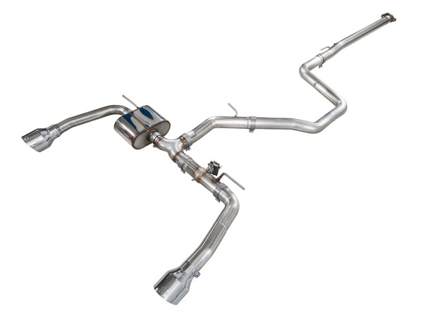 AWE Tuning 22-26 Hyundai Elantra N SwitchPath Cat-Back Exhaust - Chrome Silver Tips - 3025-32237 Photo - Primary