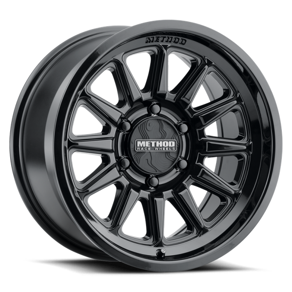 Method MR323 - 17x8.5 / 6x5.5 / ET 25 / 106.25 CB - Gloss Black - MR323785601325 Photo - Primary