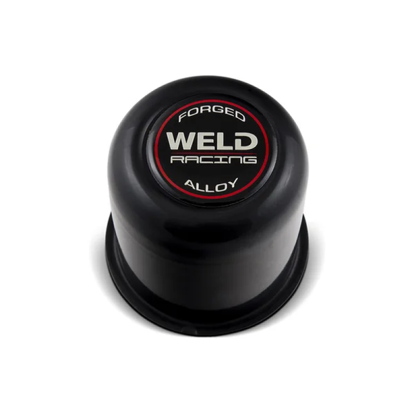 Weld Center Cap 5-Lug 3.16in OD x 3.20in Tall DFS PT - Black - P605-5083B Photo - Primary