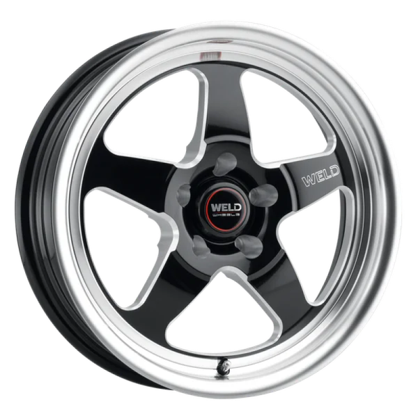 Weld S155 17x10 Ventura Drag 5x120 ET42 BS7.25 Gloss BLK MIL DIA 78.1 - S15570022P42 Photo - Primary
