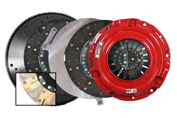 McLeod Racing RST HD Twin w/ Steel Flywheel - 07-09 Ford GT500 8 Bolt - 1-1/8 x 26 Spline - 164T - 6908-07MD Photo - Primary