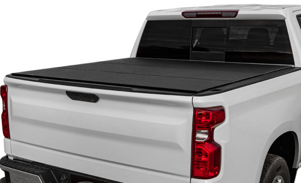 Access LOMAX 2023+ Chevrolet Colorado / GMC Canyon 5ft Bed Folding Hard Cover - Black Urethane - B3020119 Photo - Primary