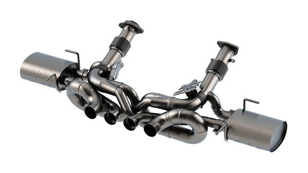 Borla 23-26 Chevrolet Corvette C8 Z06 5.5L V8 AT 3in ATAK Exhaust (Reuse OE Tips) - 140957 Photo - Primary