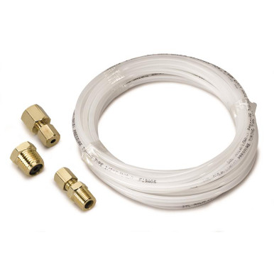 Compressor Coupling Control Autometer 12 Foot Nylon Tubing 1/8in. w/ 1/8in. Brass Compression ...
